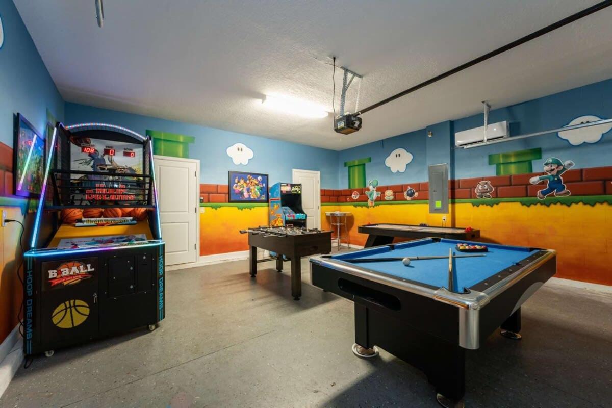 Charming 9Br Villa W Theme & Game Rooms By Disney キシミー エクステリア 写真